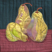 Gilded Pears by Gerrie